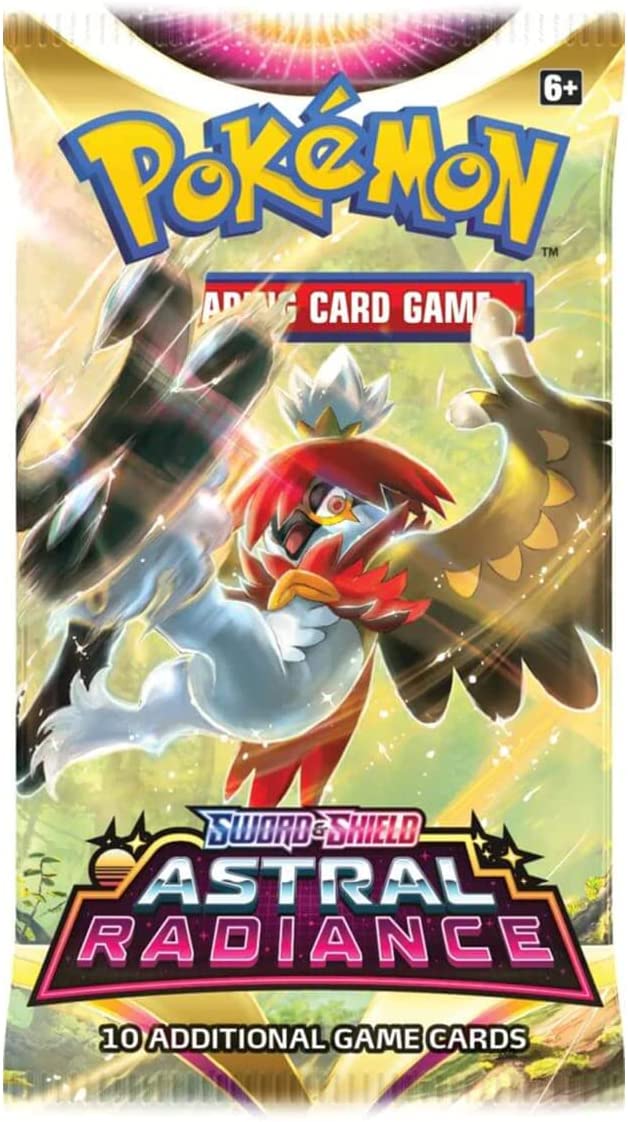 Pokémon: Sword & Shield Astral Radiance Single Booster Pack - WiredVillage Games - Wiredvillage Games